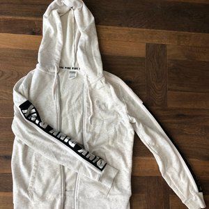 PINK Cream Zip-Up Jacket